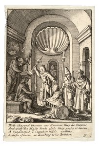 あざける 作： Wenceslaus Hollar